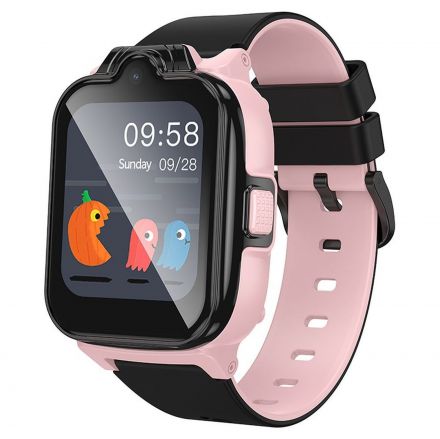 Смарт часовник за Деца HOCO Y101, kids Smartwatch, call function 4G, Pink